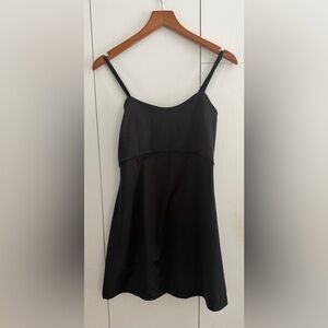 Black Athletic Kids Casual Dress